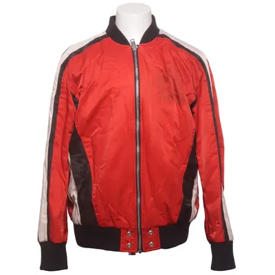 Bomber jacket (Red, Black, Beige) from Diesel Acrylic, Cotton, Elastane, Polyamide, Polyester