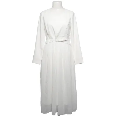 Zwangerschapsjurk (Wit) van Luxe by Seraphine Elastaan, Polyester, Viscose