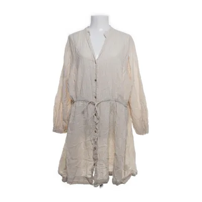 Kjole (Beige) fra L.O.G.G by H&M Bomuld, Linned