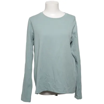 Long sleeve T-shirt (Blue) from Uniqlo Cotton, Elastane