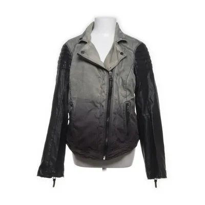 Läderjacka (Svart, Flerfärgad) från s.Oliver Polyester, Viskos