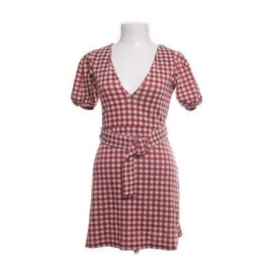 Klänning (Vit, Röd) från Zara Bomull, Elastan, Polyester