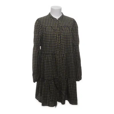 Klänning (SANNA DRESS ARMY CHECK) från Continue Bomull, Polyester