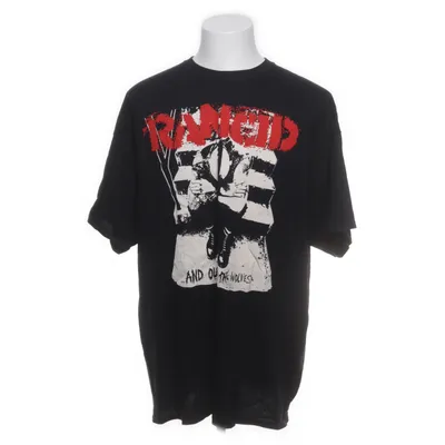 T-shirt (Svart, Röd, Vit) från Gildan Bomull