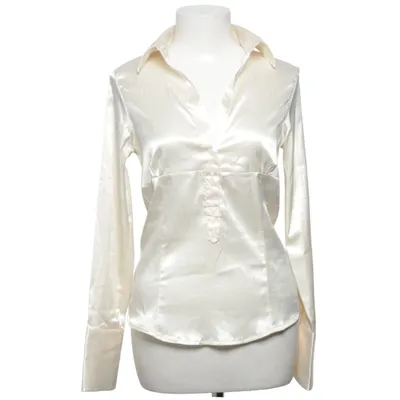 Blouse (Beige) de Zara Basic Élasthane, Polyester