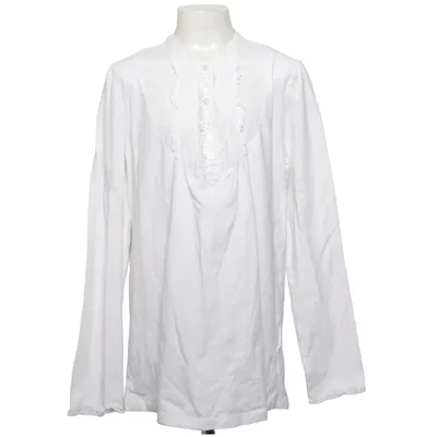 Blouse (Blanc) de Cyrillus Coton, Élasthane