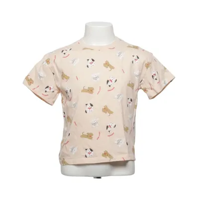 T-shirt (Beige, Meerkleurig) van H&M Katoen