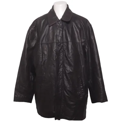 Lederjacke (Braun) von Bison Leder, Polyester