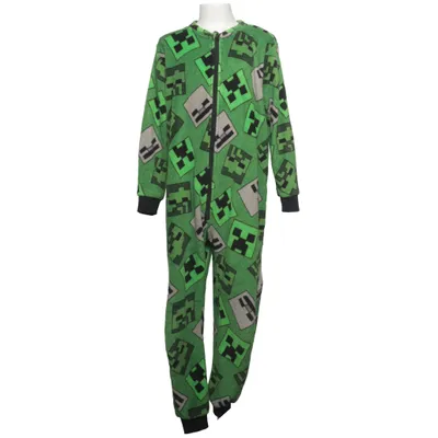 Grenouillère (Vert, Noir, Gris) de Minecraft Polyester