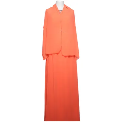 Aftonklänning (Orange) från Scala Elastan, Polyester