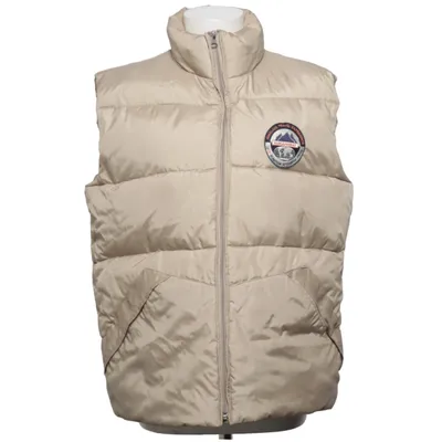 Outer vest (Beige) from Nangaparbat Down, Feather, Polyester