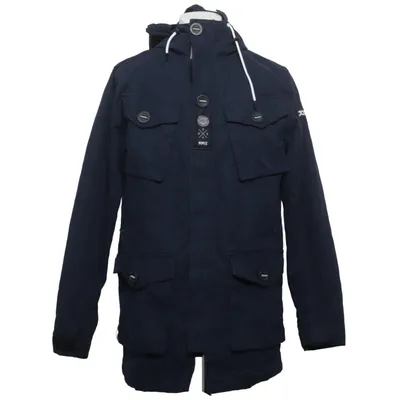 Parka (Bleu) de Dope Coton, Nylon, Polyester