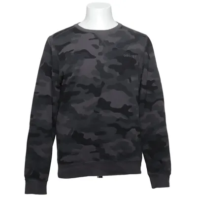 Collegetröja (Grå, Svart, Flerfärgad) från Adidas Neo Bomull, Polyester