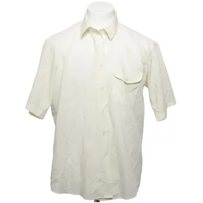 Chemise à manches courtes (Jaune) de Gulins Coton, Polyester