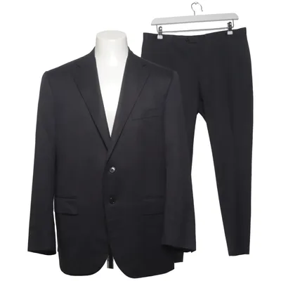 Suit (Black) from Corneliani Cupro, Wool
