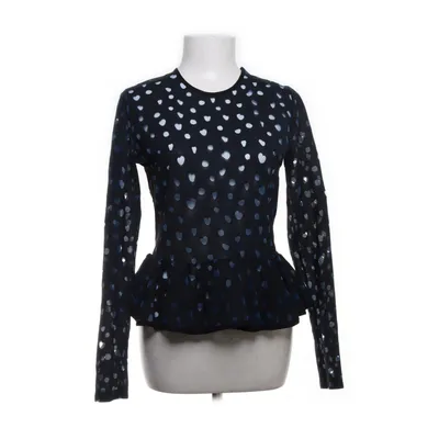 Peplum top (Black, Blue) from Stine Goya