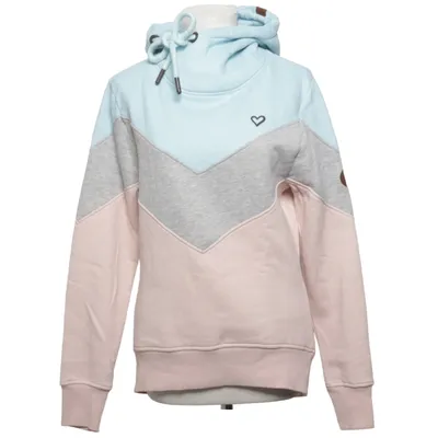 Capuchon sweater (Blauw, Grijs, Roze) van Alife & kickin Katoen, Gerecycled polyester