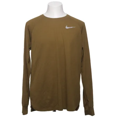 Lange mouwen shirt (Bruin) van Nike Katoen, Polyester