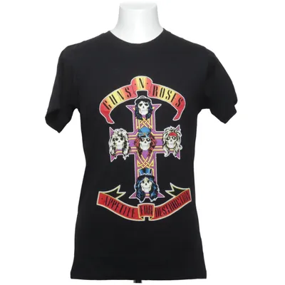 T-shirt (Svart, Flerfärgad) från Guns n' Roses Bomull