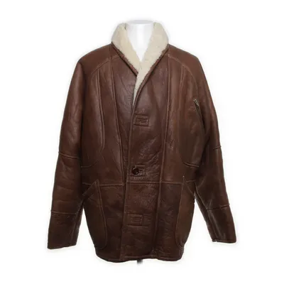 Shearling jas (Bruin) van Cuero