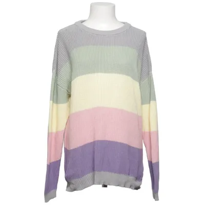 Sweater (Grå, Gul, Pink) fra Laura Torelli Akryl, Bomuld