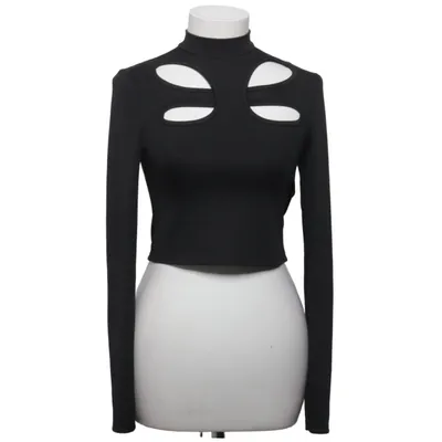 Crop top (Sort) fra Kiabi Elastan, Polyester