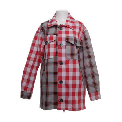 Jacka (Röd, Flerfärgad) från Made in italy Bomull, Polyester