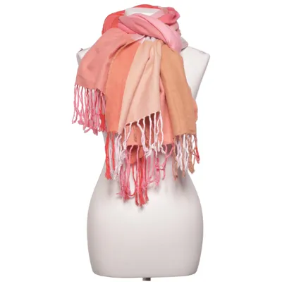 Sjaal (Rood, Roze) van H&M Acryl, Viscose