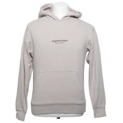 Huvtröja (Beige) från Originals by Jack & Jones Bomull, Polyester