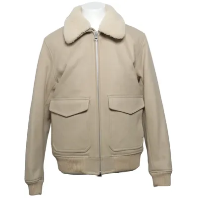 Pilotenjas (Beige) van Sandro Acetaat, Acryl, Kasjmier, Katoen, Elastaan, Polyamide, Polyester, Viscose, Wol