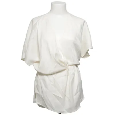 Wikkelblouse (Wit) van Zara Basic Collection Polyester, Viscose