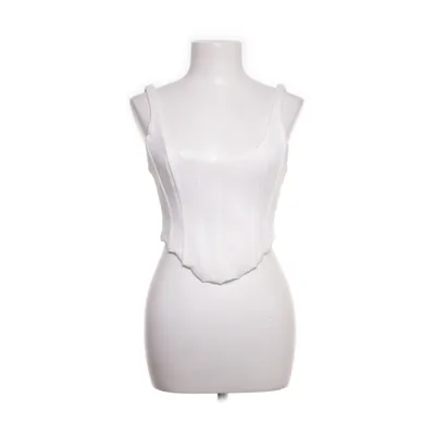 Crop top (Vit) från H&M x Brock Collection Bomull