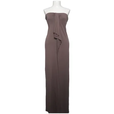 Robe longue (Marron) de Velvet Élasthane, Viscose