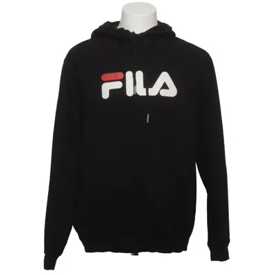 Capuchon sweater (Zwart, Meerkleurig) van Fila Katoen, Polyester