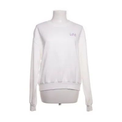 Sweatshirt (Wit, Lila) van Lee x H&M Katoen, Polyester