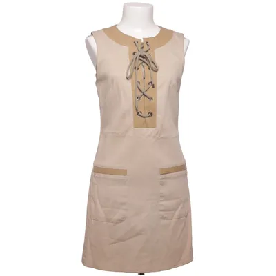 Jurk (Beige) van Barbara Bui Katoen, Elastaan