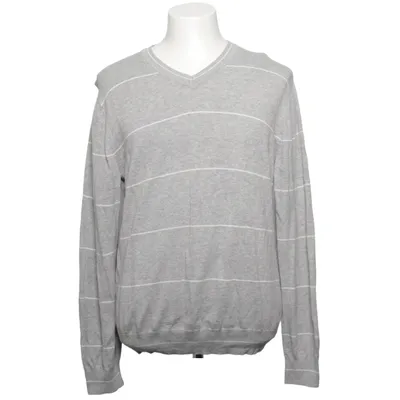 Pullover (Grå, Hvid) fra Atlant Bomuld