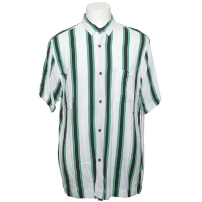 Short sleeve shirt (White, Green, Black) from Vailent Viscose