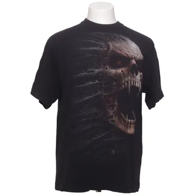 T-shirt (Zwart) van Spiraldirect Katoen