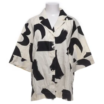 Kortärmad skjorta (Vit, Svart) från Monki Bomull