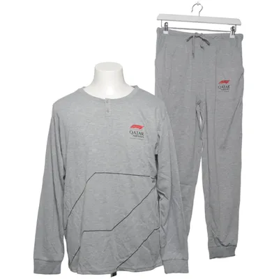 Pyjama (Gris) de Qatar Airways Polyester recyclé, Viscose