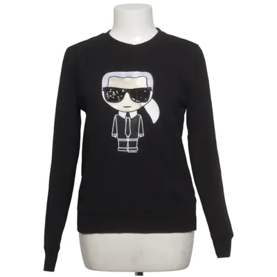 Collegetröja (Svart) från Karl Lagerfeld Bomull