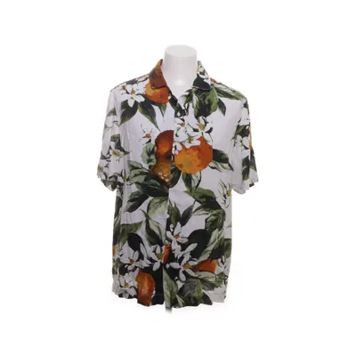Kortärmad skjorta (Vit, Flerfärgad) från H&M Man Viskos