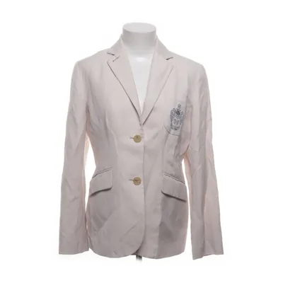 Kavaj (Beige) från Brigitte von Boch Acetat, Linne, Polyester, Viskos