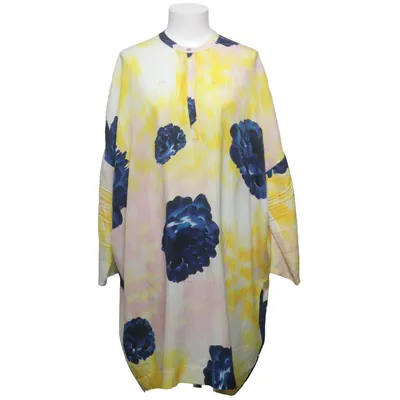 Tunique (Jaune, Bleu, Multicolore) de Lala Berlin Soie