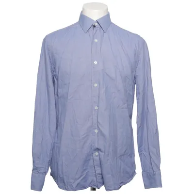 Shirt (Blue, White) from Corneliani Cotton