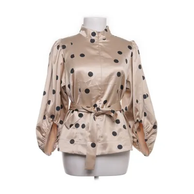 Blus (Svart, Beige) från Coster Copenhagen Polyamid, Polyester