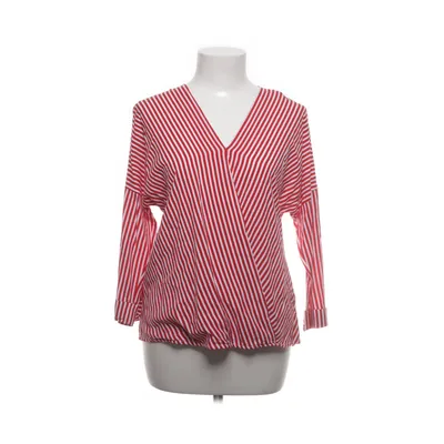 Bluse (Rød, Hvid) fra Mohito Viscose