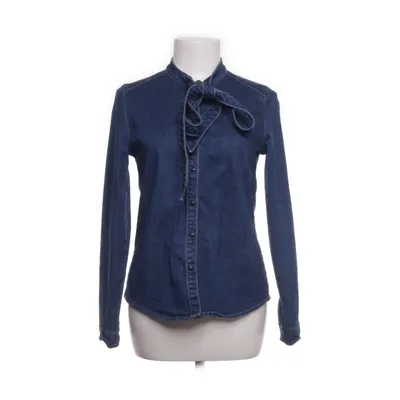 Jeansskjorta (Blå) från ESPRIT Denim Bomull, Elastan, Polyester, Viskos