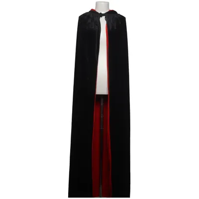 Mantel (Zwart, Rood)